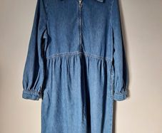 Monsoon denim dress size L, UK 14