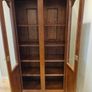 Vintage Oak Display cabinet Image 4