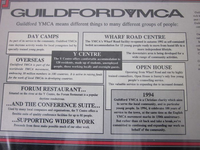 The Guildford Game A YMCA Project 1990s Property Buying Board Game
