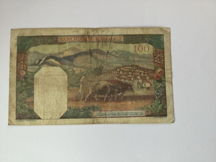 banknotes French Algeria