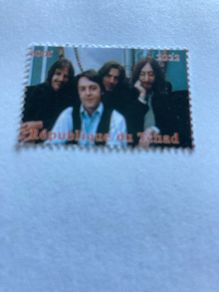 Rare postage stamp - The Beatles