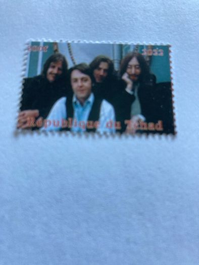 Rare postage stamp - The Beatles