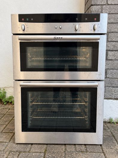 Neff Stainless Steel Oven and Bosch Ceramic 4 Zone hob