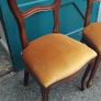 Louis phillipe dining chairs x 6 ( Full set ) Image 3