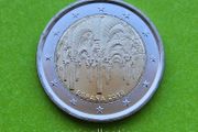 Spain 2010 year Uncirculated 2 Euro coin.