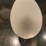 Bohemian crystal glass egg ornament/Paper weight Image 9