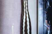 Tall west German pottery vase