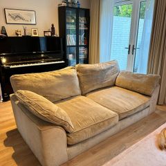 NEXT 3 Seater Sofa + Storage Footstool (Stamford Grand Relaxed Sit)