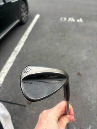 Jet black vokey sm9 58
