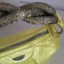 KAREN MILLEN Lime Pouchette with jewelled handle - Rrp 95 (New) Image 2