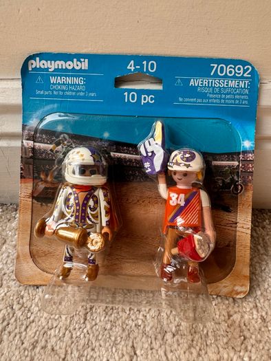 Playmobil Stuntshow Team Duo Pack Stuntmen Figures 70692 Please see photos