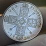 1916 Florin George V 925 silver Nice grade Image 3