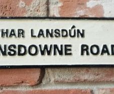 Landsdown Road sign