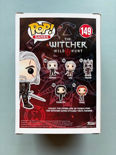 Funko Pop - Geralt 149 - The Witcher - Vinyl Action Figure