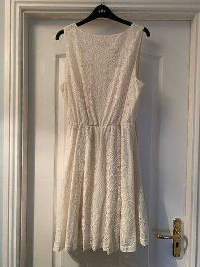 New Look Cream Lace Dress