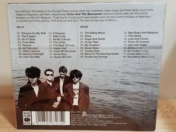 Echo & The Bunnymen The Killing Moon The Best of 2 CD Album