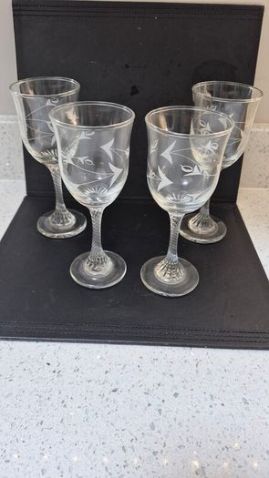 crystal glasses