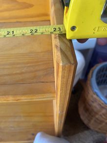 Solid Wooden book case