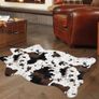 Cow Print Rug Faux Cowhide Area Carpet Animal Print Mat for Living Room Bedroom kitchen Non-Slip 3.6x2.5FT (FREE POSTAGE) Image 7