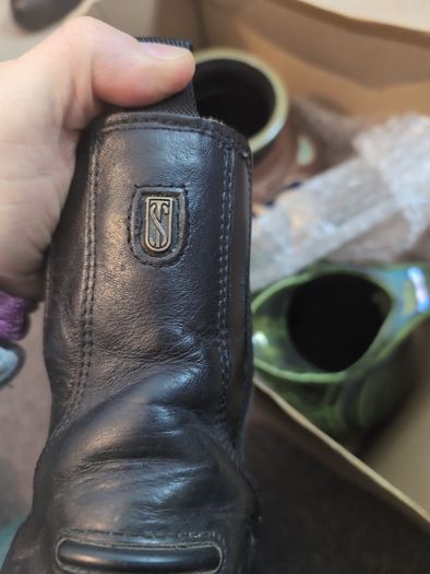 Tredstep Horse riding boots pull on short boots size 43