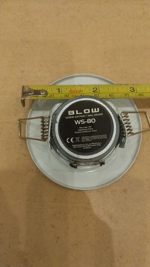 Ceiling Speakers Blow ws-80 Small, the same size like halogen spotlight.