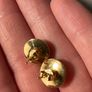 Ladies gold earrings Image 5