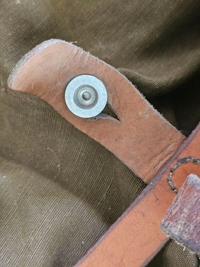 Vintage 1980s Swiss Army Military Bread Bag Shoulder bag Collectable Militaria