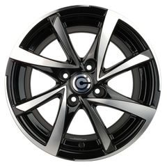 15" Black Alloy Wheels Citroen Peugeot 4x108