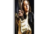 Rory Gallagher Art Print Thick Canvas 12inches x 18inches