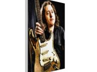 main image for ad Rory Gallagher Art Print Thick Canvas 12inches x 18inches