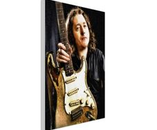 Rory Gallagher Art Print Thick Canvas 12inches x 18inches