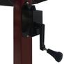 Hanging Garden Parasol with Wooden Pole 400x300 cm Blue Image 5