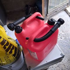 New petrol cans x 2