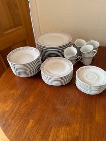 Vintage Crown Dynasty Dinner Set