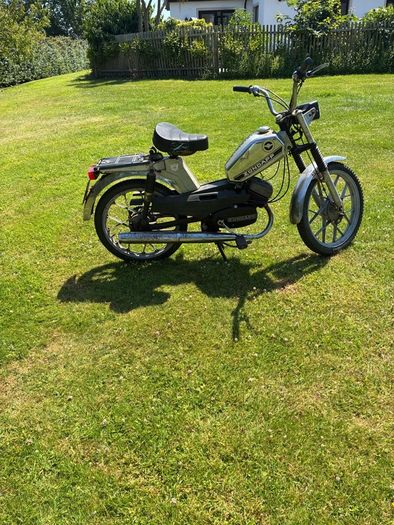 vintage moped