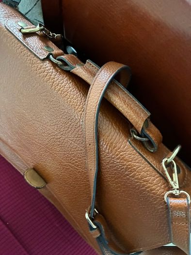 Quality Leather Briefcase/ Laptop Bag