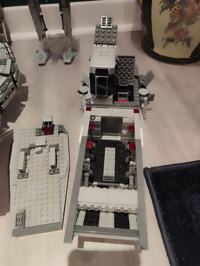 Lego Star Wars Bundle Millennium Falcon AT ST Trooper Ship Maz Castles Extra Pieces