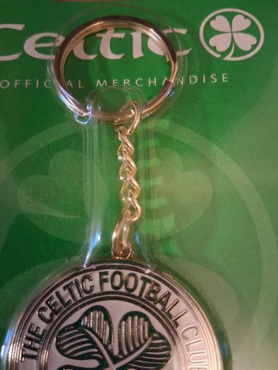 Celtic Keyring. Brand New In Factory Plastic. Not A Jersey. Collect In Dublin Or Receive Via Post.