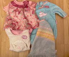 Baby Annabelle selection of clothes