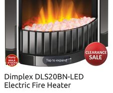 Dimplex fire