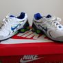 Nike Shox Running Size UK-5.5/EUR-38.5 318084-142 White/Poison Green/Royal Blue-2007 Image 2