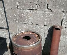 garden wood burner fire pit