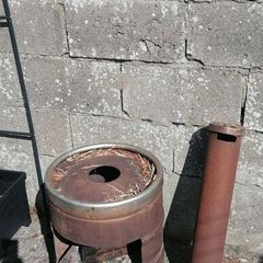 garden wood burner fire pit