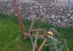 Finger bar mower