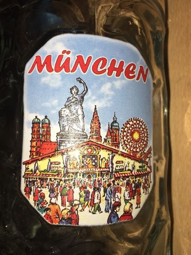 Tankard glass munchen oktober fest 1 L
