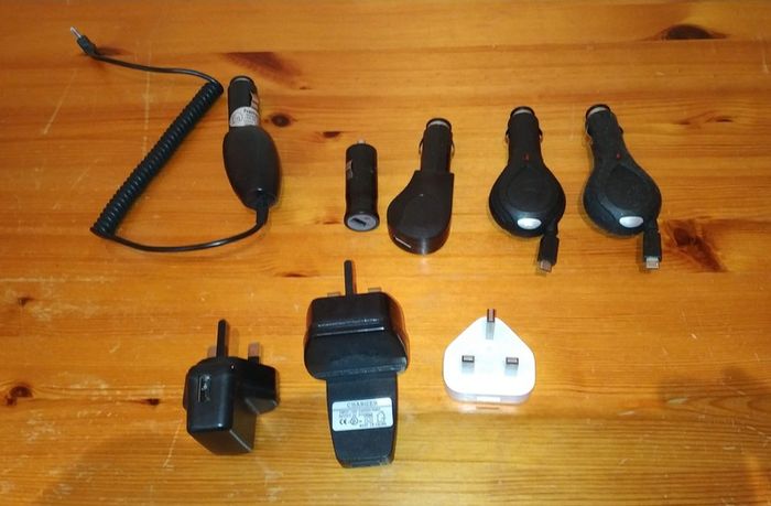 Phone chargers