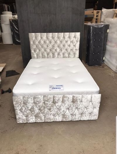 Florida Double & King Size Bed Frame With Drawers