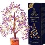 Chakra Tree - Gemstone Tree of Life Decor - Crystal Tree Ornaments - Home Decor - Ornaments for Living Room - Crystals and Gemstones Healing Gifts (MULTIPLE COLOURS/STYLES) Image 5