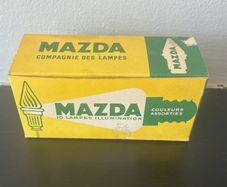 Vintage Mazda Coloured Bulb Set