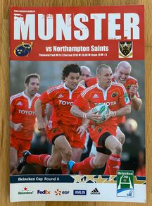 2010 Munster v Northampton Saints - Heineken Cup Programme